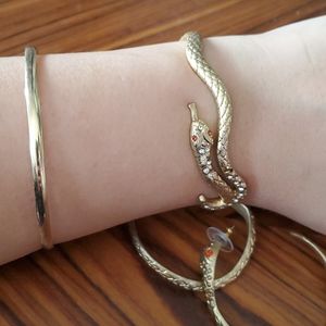 3 pc Gold serpent set 🐍